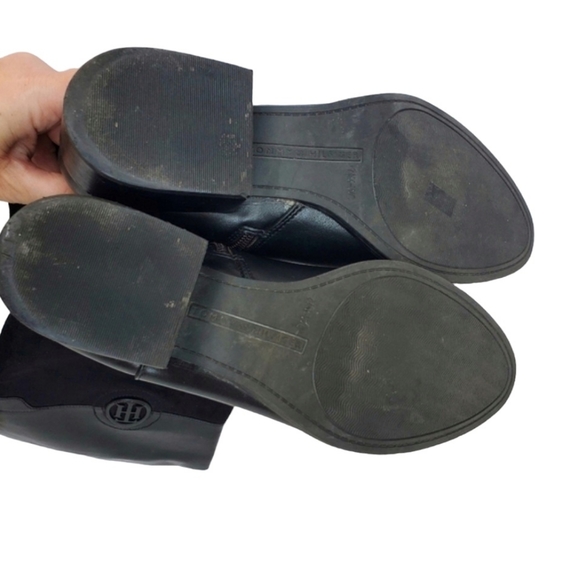 T. Hilfiger MADELEN Black Riding Knee Boots Size 6.5 - EUC! - Picture 16 of 16